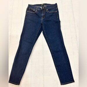 J. Crew Mercantile W27 L28 Dark Blue Skinny Jeans